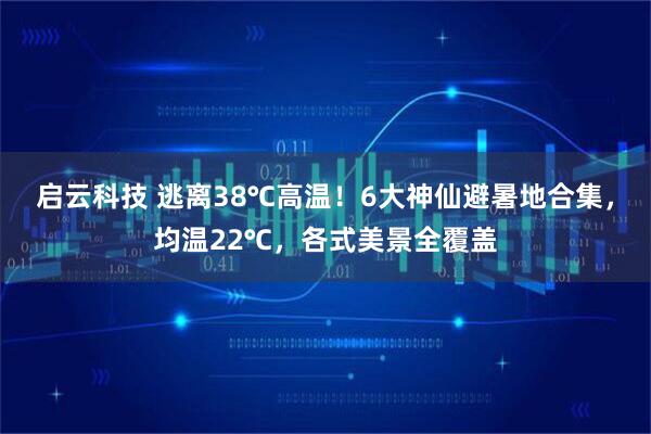 启云科技 逃离38℃高温！6大神仙避暑地合集，均温22℃，各式美景全覆盖